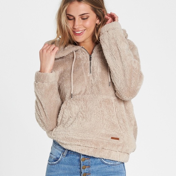 Billabong Womens Cozy For Keeps Fleece Hoodie